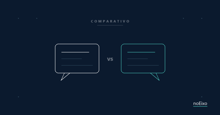 Comparativo Blip vs Radar
